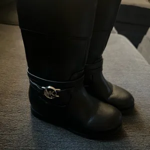 Michael Kors Black Leather Boots