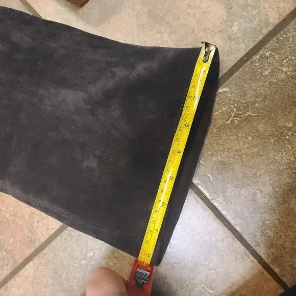 Mi.iM Guen Tall over the Knee  Stretchy charcoal Boots size 8.5