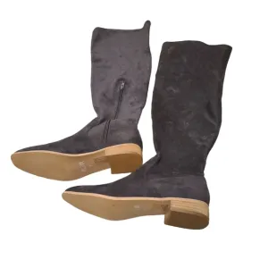 Mi.iM Guen Tall over the Knee  Stretchy charcoal Boots size 8.5