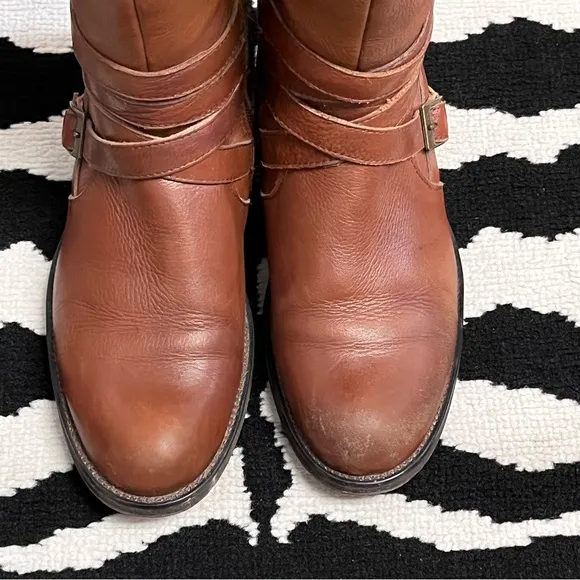 Miz Mooz Kelsey Tall Leather Equestrian Riding Boots Size 7