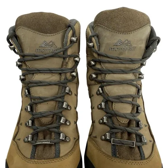 Montrail Torre Integrafit Brown Leather Hiking Trail Boots Vibram Men's Size 13