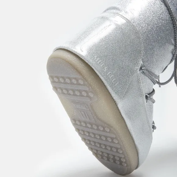 Moon Boot Silver Winter &amp; Rain Boots