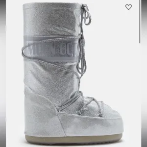 Moon Boot Silver Winter &amp; Rain Boots