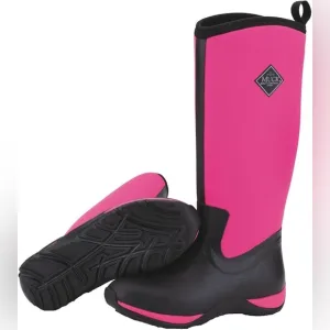 Muck Arctic Adventure Tall Rubber Women's Winter Boots Hot Pink Black Size 7 EVA