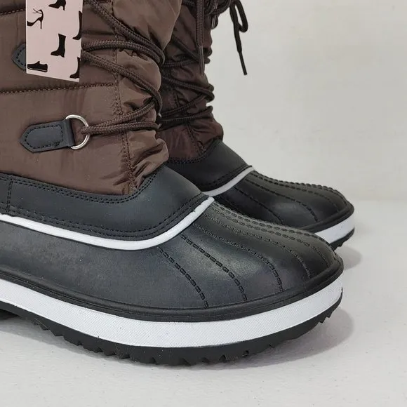 Mysoft Warm Waterproof Winter Boots / Outdoor Womens Size 10 Faux Fur