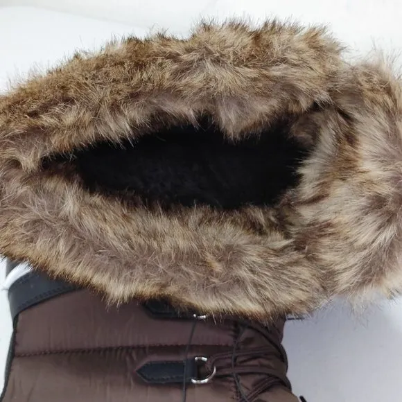 Mysoft Warm Waterproof Winter Boots / Outdoor Womens Size 10 Faux Fur