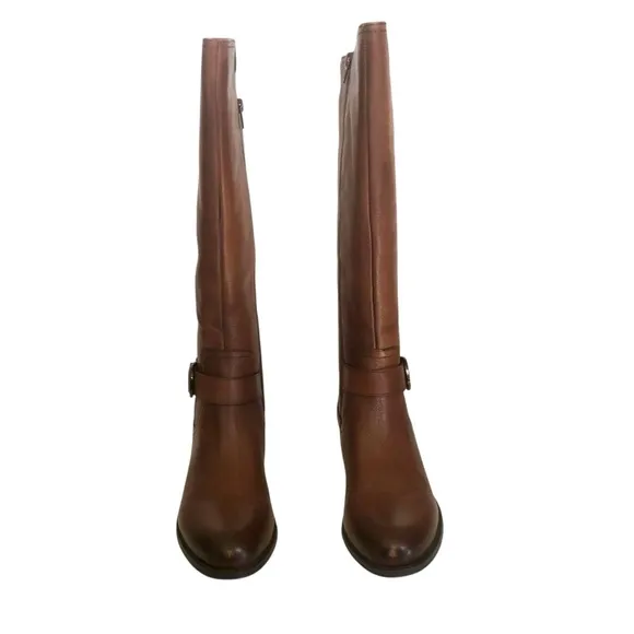 Naturalizer Jayden Riding Boots Saddle Tan Brown NIB Size 7.5
