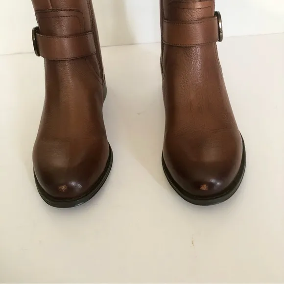 Naturalizer Jayden Riding Boots Saddle Tan Brown NIB Size 7.5