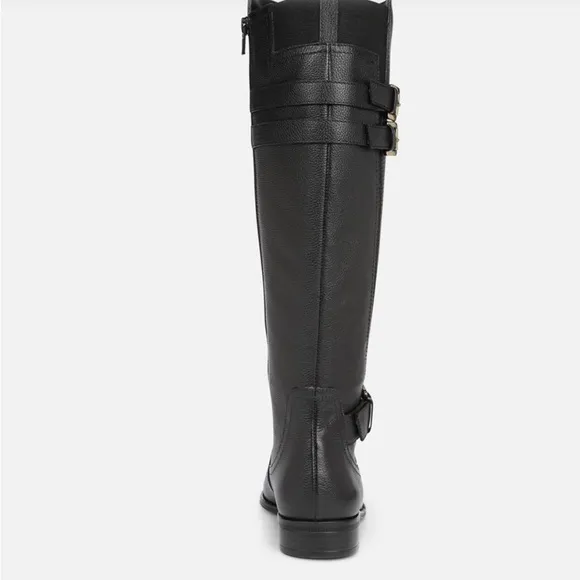 Naturalizer Jessie Black Over the Knee Boots Equestrian Style Women’s 11M