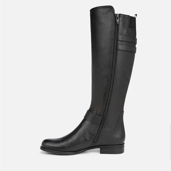 Naturalizer Jessie Black Over the Knee Boots Equestrian Style Women’s 11M