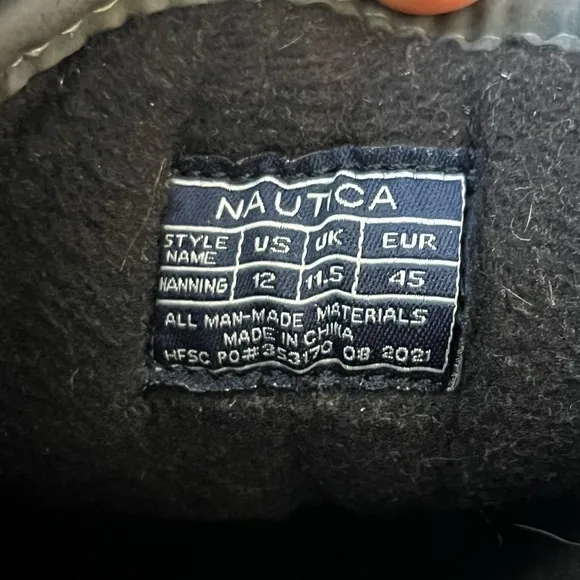 Nautica Channing Waterproof Shell Insulated Winter Snow Rain Lace Up Duck Boots