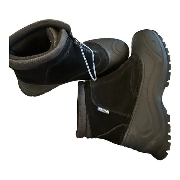 Nautica Tidewater Front Zip Men's Insulated 3M Thinsulate Boots. Size 10 New