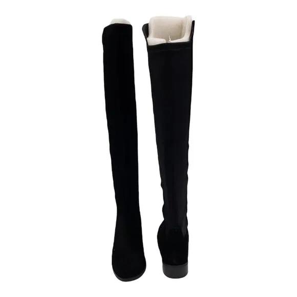 New Blondo Black Suede Over The Knee Boots 5.5 Waterproof