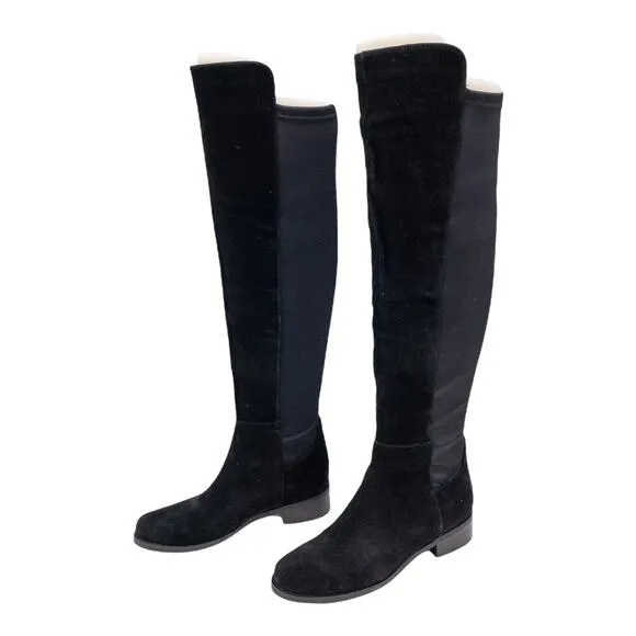 New Blondo Black Suede Over The Knee Boots 5.5 Waterproof