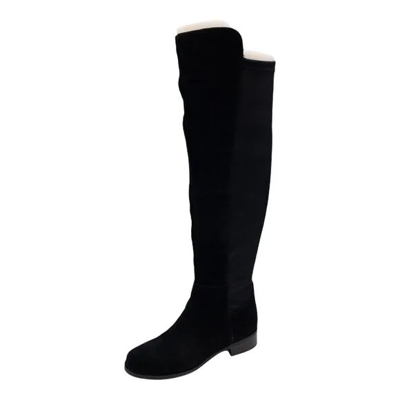 New Blondo Black Suede Over The Knee Boots 5.5 Waterproof