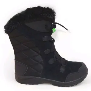 NEW Columbia Women's Lace Up Ice Maiden II Faux Fur Trim Winter Ski Boots US 9.5