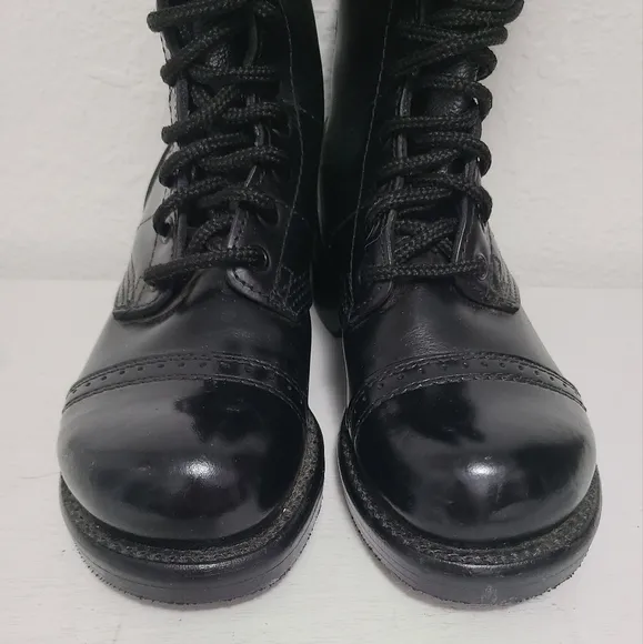 New Corcoran jump boot 1515 10&quot; Black Leather Combat Boots military