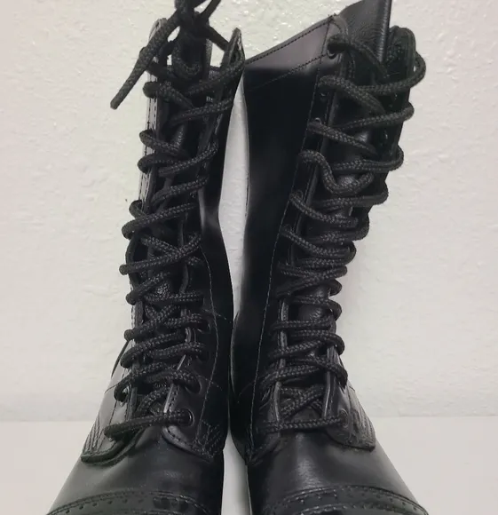 New Corcoran jump boot 1515 10&quot; Black Leather Combat Boots military