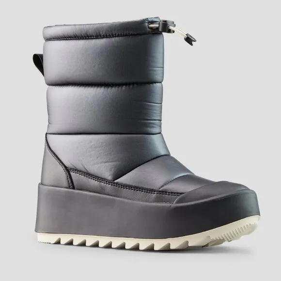 NEW COUGAR Meteor Waterproof winter Boots black matte for women 482tn