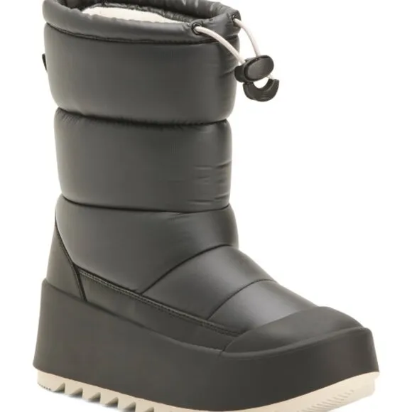 NEW COUGAR Meteor Waterproof winter Boots black matte for women 482tn
