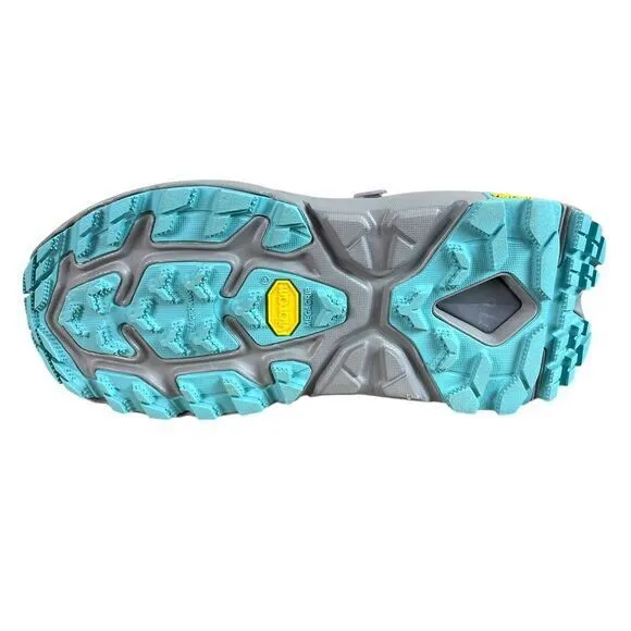 NEW Hoka Womens‎ Kaha 2 Mid Goretex Hiking Boots 7B Castlerock Gray Cushioned
