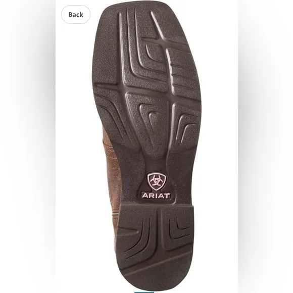 New in box Ariat  Women's Delilah Western Boot Brown and Pink