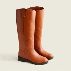 New! J.Crew sz 8.5 Knee-high leather riding boots BA768