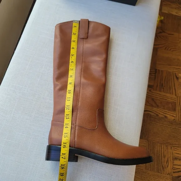 New! J.Crew sz 8.5 Knee-high leather riding boots BA768