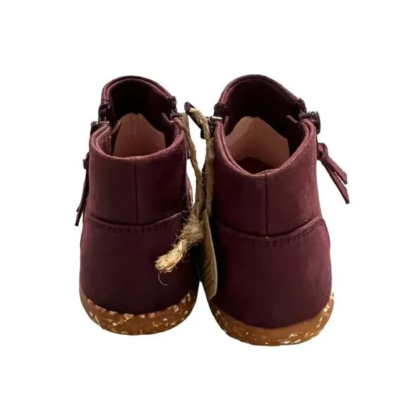 NEW Livie &amp; Luca 10M Pomegranate Rook Ankle Boots
