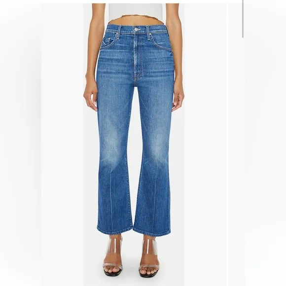 New MOTHER the scooter ankle bootcut jeans