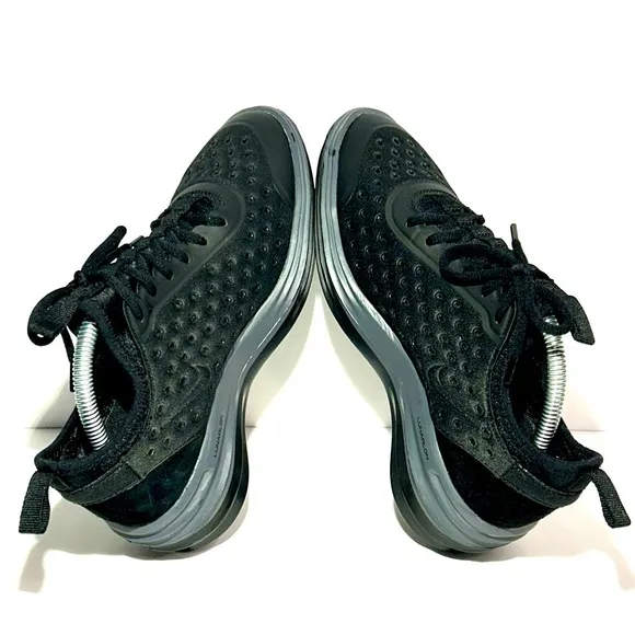 NEW Nike Women's Anthracite Black Grey LunarElite Sky Hi Wedge Trainer SIze 7.5