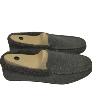 NEW ROTHY'S  Men's US 13 The Slipper Merino Wool In Mountain Grey