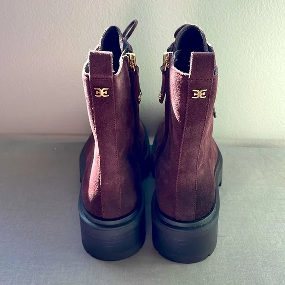 NEW! Sam Edelman Lovrin Women’s Leather Combat Boots Size 7