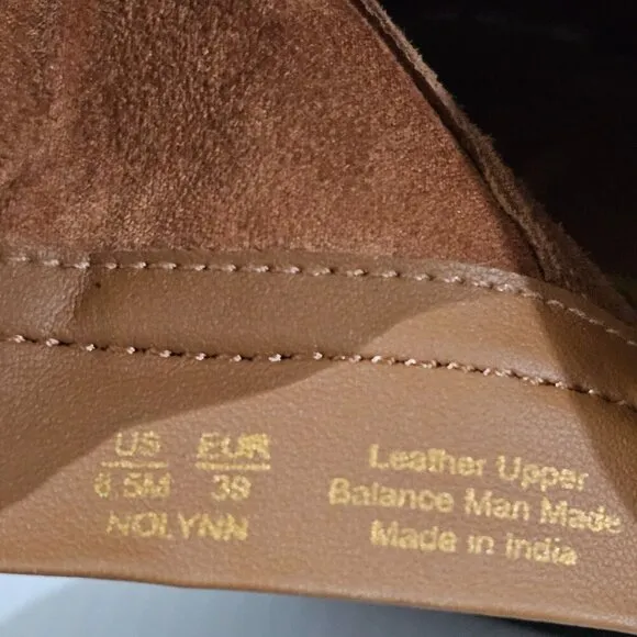 NEW Sam Edelman Nolynn Ankle Bootie Brown Suede Size 8.5