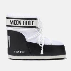 New Size 39-41 White Moon Boot Icon Low Nylon Snow Boots