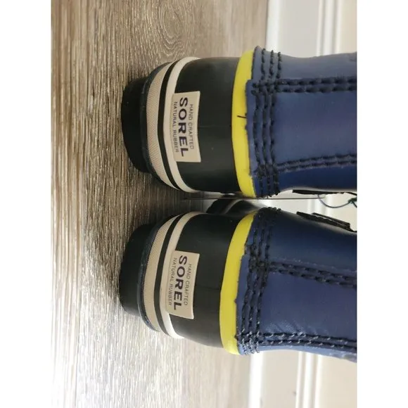 NEW - Sorel Yoot Pac TP Snow Boots Size 8 (13 cm) Kids Blue Boy Girl Waterproof