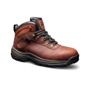 NEW Timberland Flume Mid Dark Brown Waterproof Hiking Boots Men 8.5 M TB 0A29B8