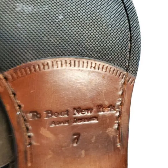NEW To Boot New York men's leather ankle boots 7