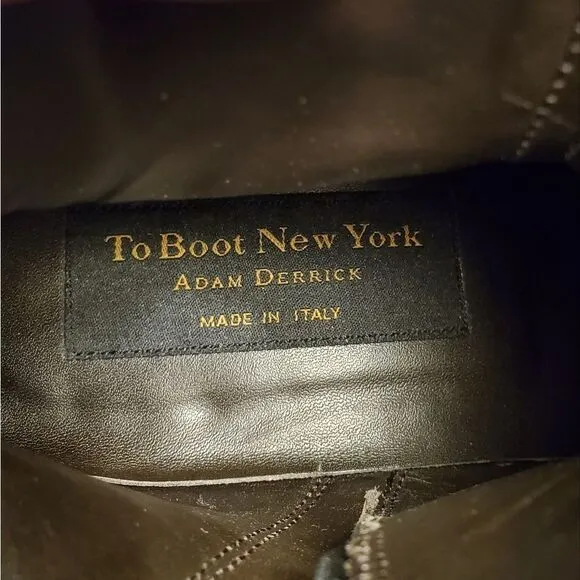 NEW To Boot New York men's leather ankle boots 7