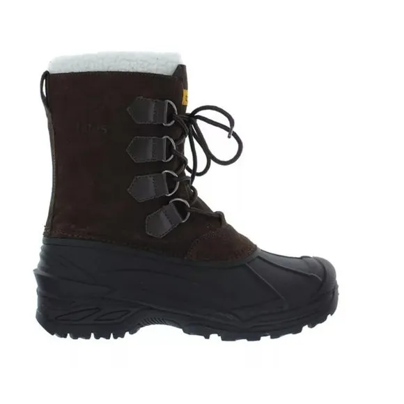 NEW Totes Coastal Men's Tan Waterproof Winter Snow Boots Size 12‎