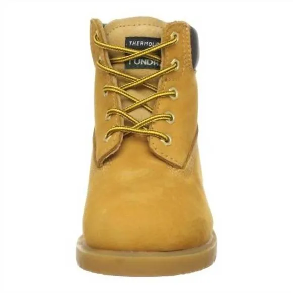 NEW TUNDRA kid's waterproof insulated work boot in wheat