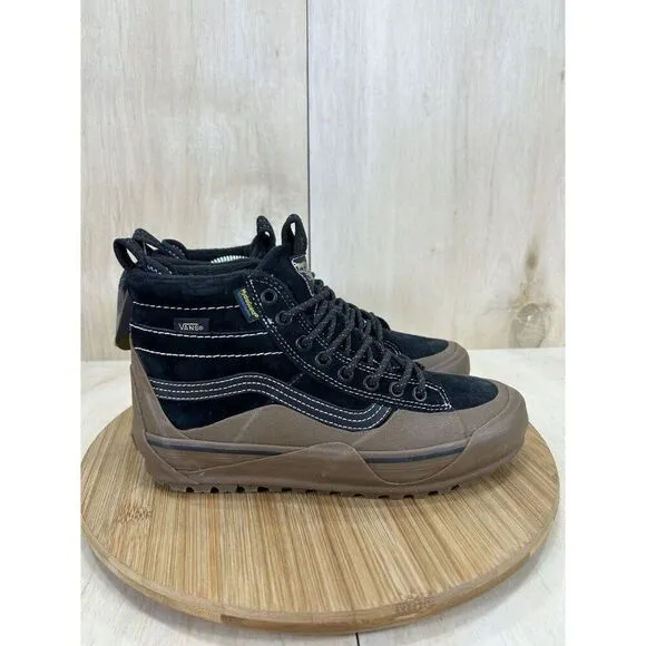 NEW Vans Sk8-Hi Dip MTE-2 Black Gum Waterproof Sneaker Shoes Unisex Womens 8