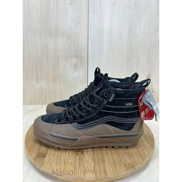 NEW Vans Sk8-Hi Dip MTE-2 Black Gum Waterproof Sneaker Shoes Unisex Womens 8