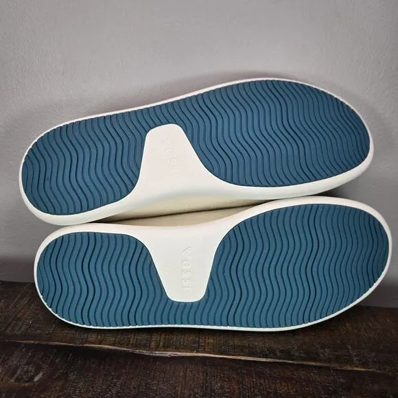 NEW Vessi Sunday Slipper Mens Size 10 Slip On Shoes Sneakers Walnut Beige