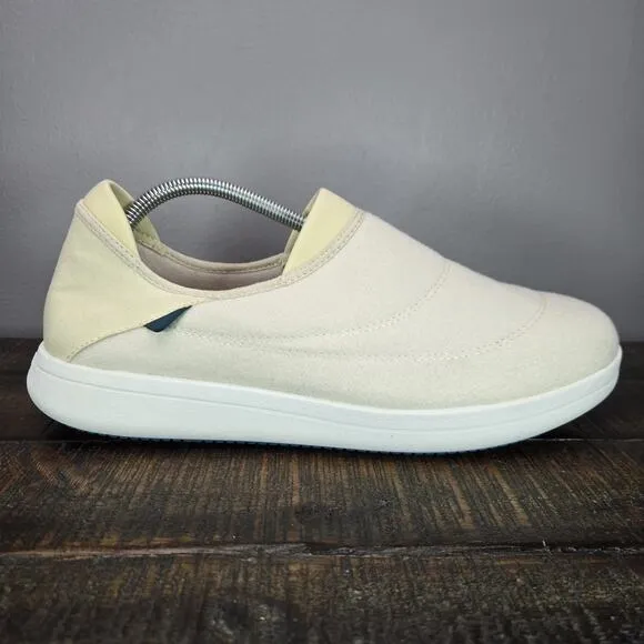 NEW Vessi Sunday Slipper Mens Size 10 Slip On Shoes Sneakers Walnut Beige