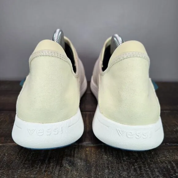 NEW Vessi Sunday Slipper Mens Size 10 Slip On Shoes Sneakers Walnut Beige