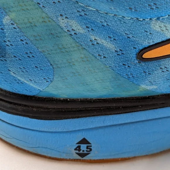 Newton Kona 2018 running shoes 11.5 turtles Hawaii turquoise blue orange