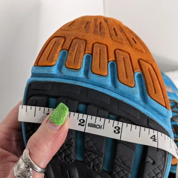 Newton Kona 2018 running shoes 11.5 turtles Hawaii turquoise blue orange
