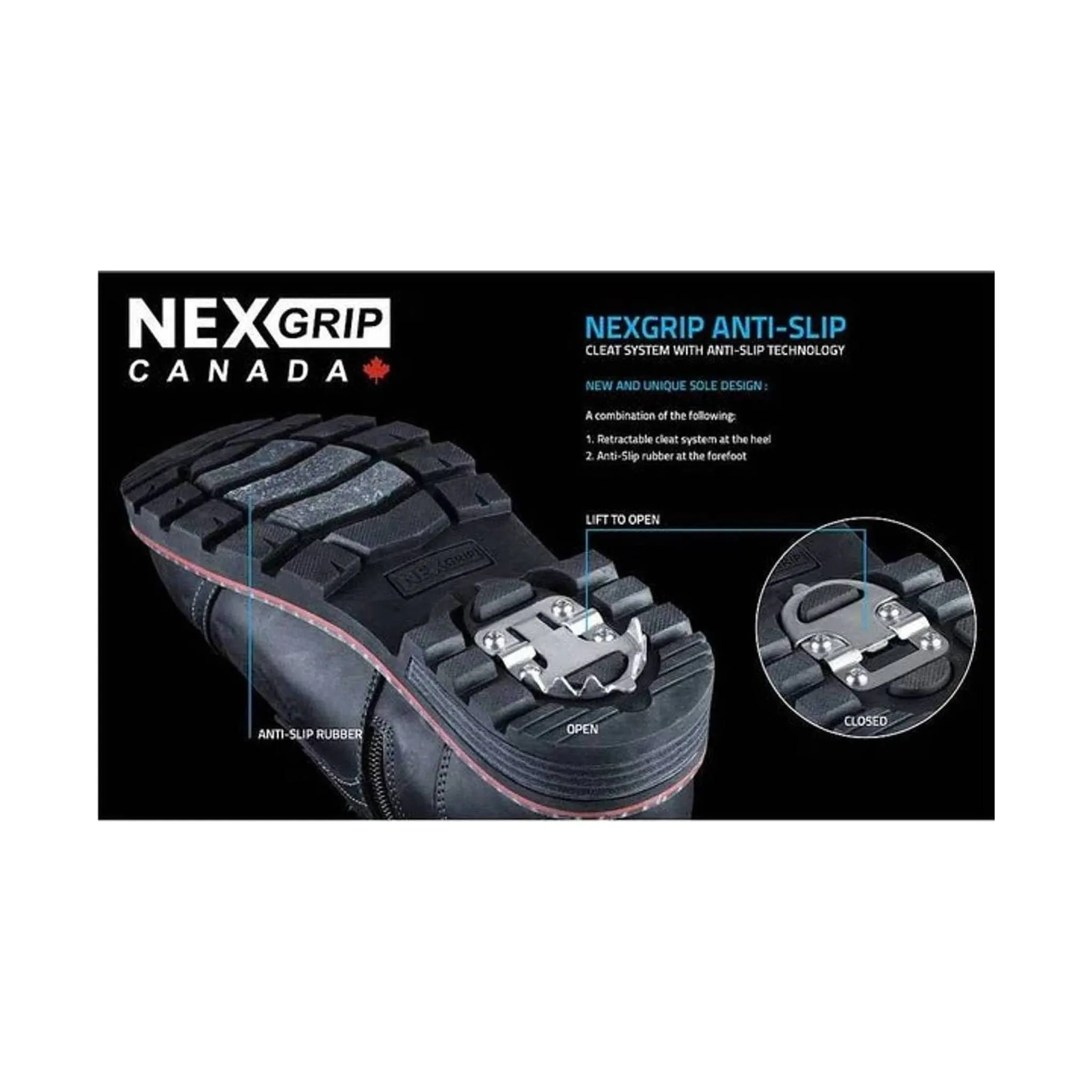 Nexgrip Women's Ice RUBY 5.0 Winter Boots - Chocolate
