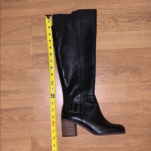 NIB Franco Sarto Mystic Knee High Black Boots, 5M